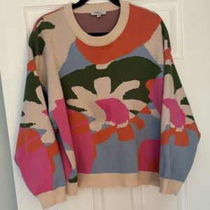 Women’s  medium multicolored sweater.